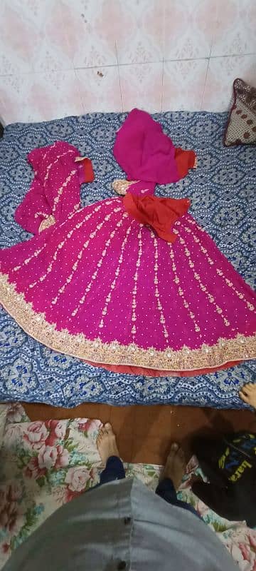 bridal lehenga only 1 day use 0