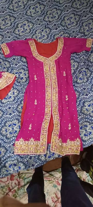 bridal lehenga only 1 day use 2