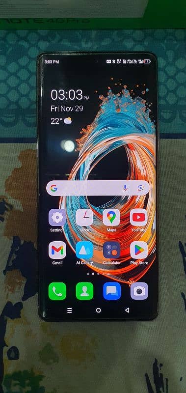 Infinix note 40 pro 4