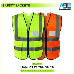 "High-Visibility Safety Jackets for Ultimate Protection