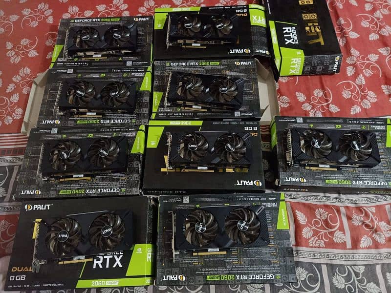 palit rtx 2060 super just like new sealer card with box 0