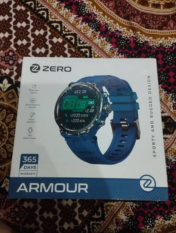 zero lifestyle armour smart watch 2