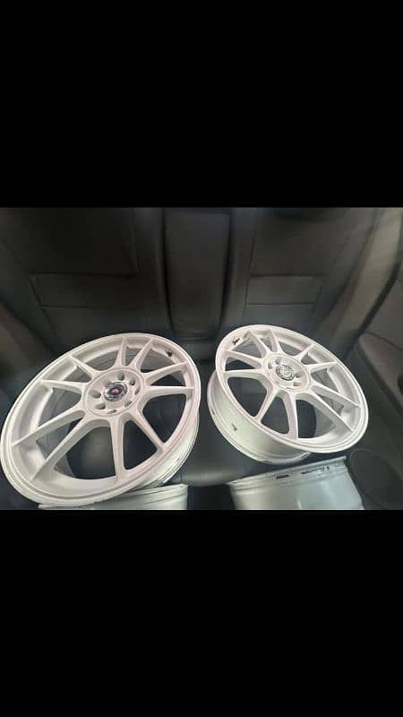 17 inch rim 4 nut multi pcd 0