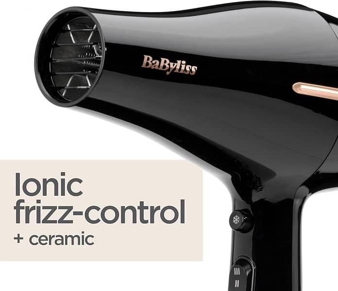 Babyliss lonic frizz control + ceramicoriginal 100% 0