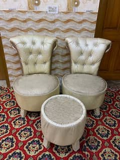 2 coffee set sofa with one table