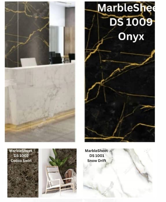 Marble sheet/PVC pannel/wallpaper/gypsum ceiling/media wall/tv consol 4