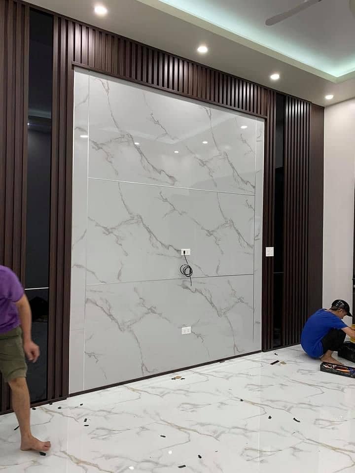 Marble sheet/PVC pannel/wallpaper/gypsum ceiling/media wall/tv consol 9