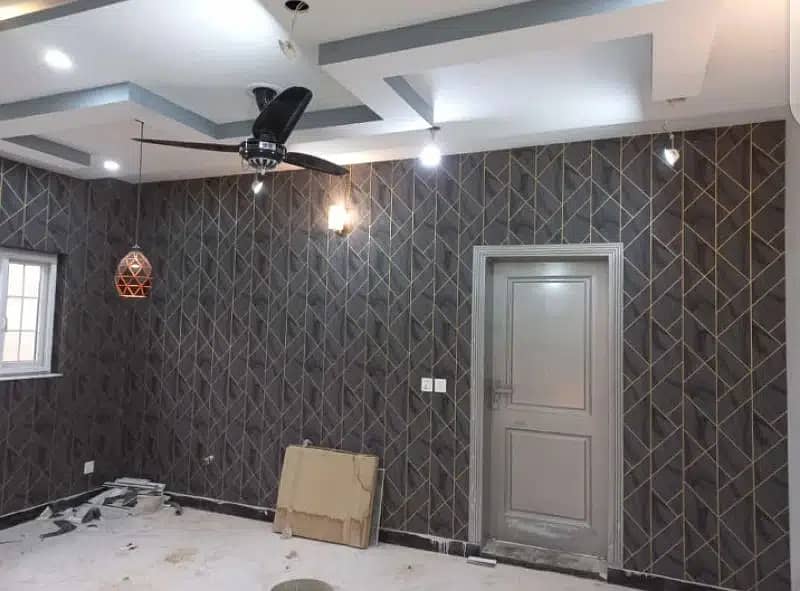 Marble sheet/PVC pannel/wallpaper/gypsum ceiling/media wall/tv consol 12