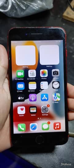 iPhone7plus 128GB PTA aproved red product eddition 03053372873