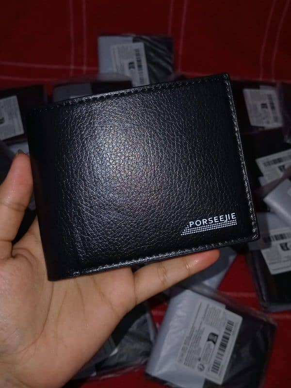 Imported Original Leather Slim Mens Wallet 1