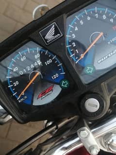 Honda cg 125 just 1244 km