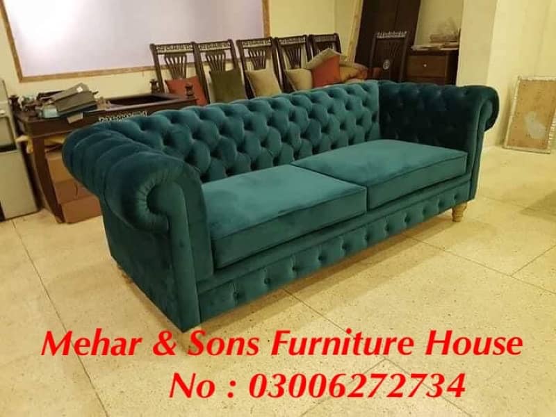 chesterfield Sofa Set Six Seatee on whole sale price 0