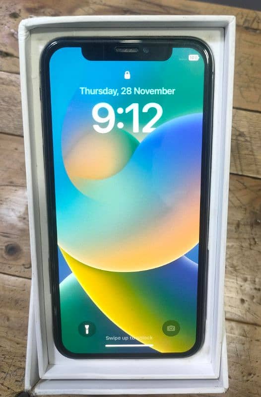 iphone X 64 gb with box 0