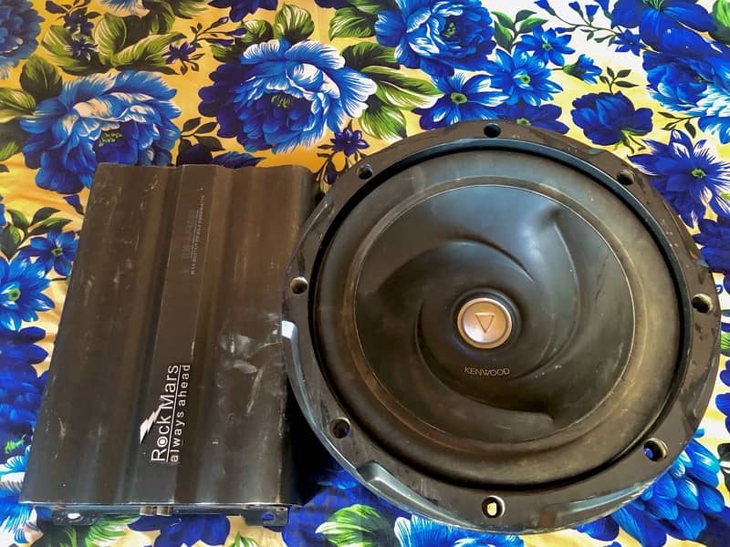 Rockmars amplifier Kenwood 3010 woofer 1