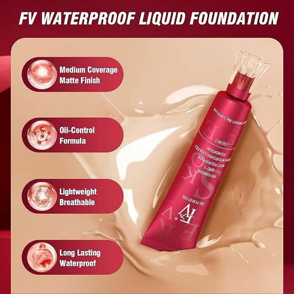 Fv liquid WaterProof Foundation 0