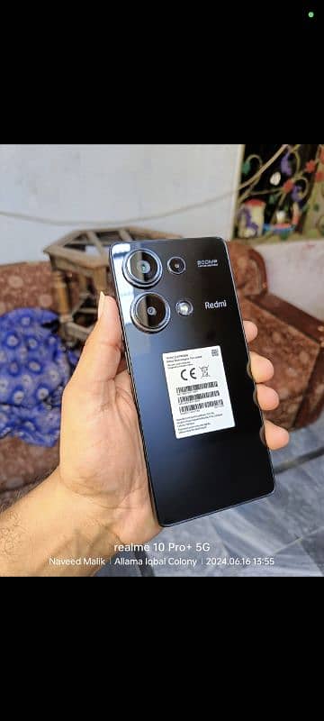 Redmi Note 13 pro 12/512 (200) megapixel 3