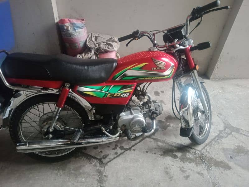 *Honda  CD 70 ( Model  2022 ) good condition* 3