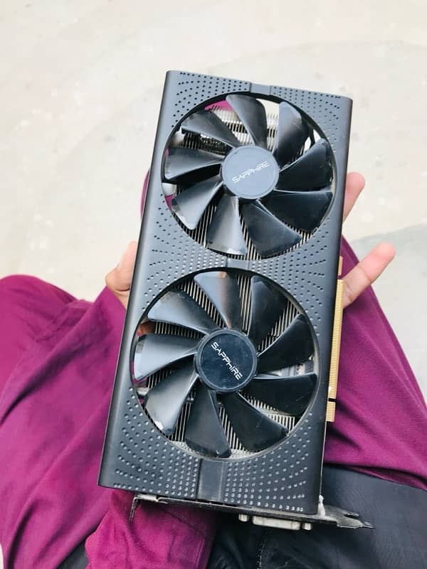 Sapphire rx 570 4gb 256bit in lush condition 0