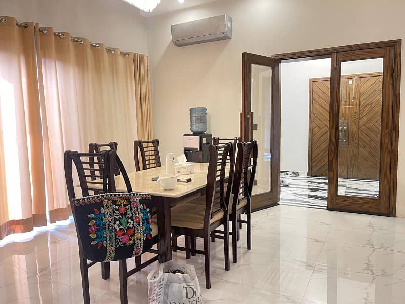 12 Marla Corner near Eiffel tower top notched Fully Furnished house available for 1 month, 2 month, 3 month or 6 months rent at a Very Prime Location of in Bahria Town Lahore 37