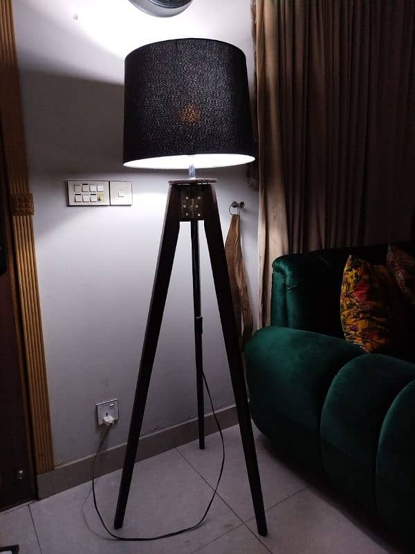 Black Tripod Floor Lamp – Perfect for Modern Spaces! 3