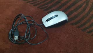 Dell 6 button USB Scroll Wheel optical laser Wired mouse