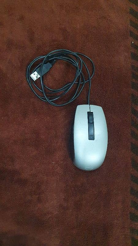 Dell 6 button USB Scroll Wheel optical laser Wired mouse 2