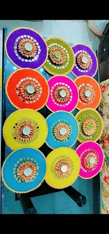 mehndi plates thal new 9