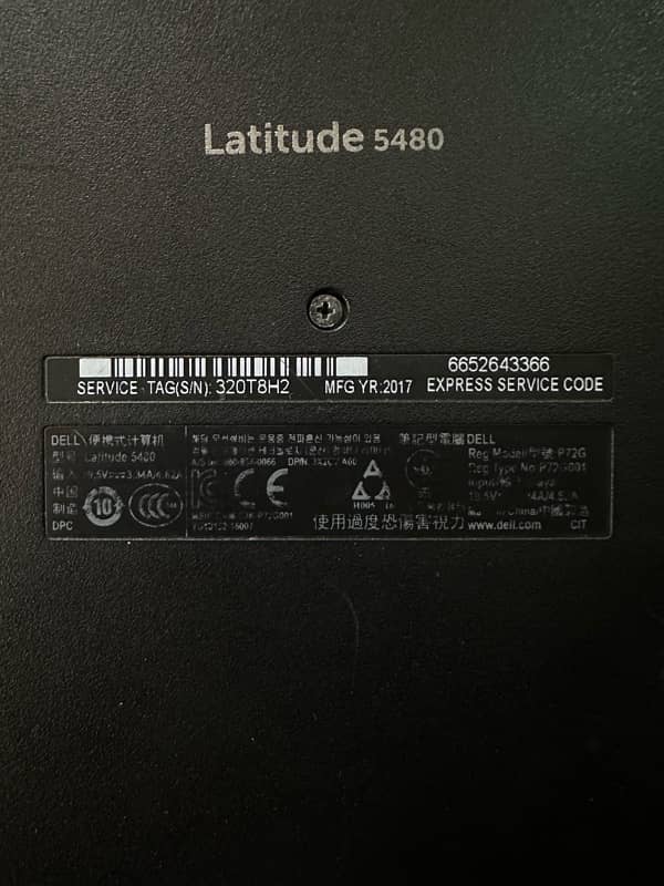 Dell Latitude 5480 Core i5 MINT NEW condition very slightly used 7 GEN 5