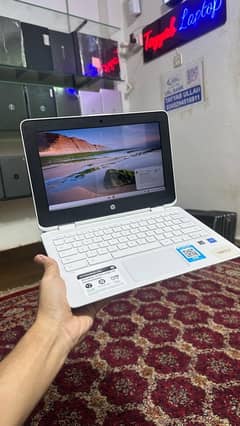 HP chroombook x360 Touch 4/32 2029 update for students Laptop