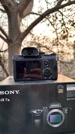 Sony A7iii Body With Box