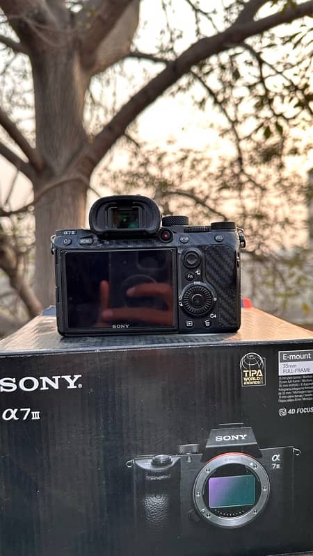 Sony A7iii Body With Box 0