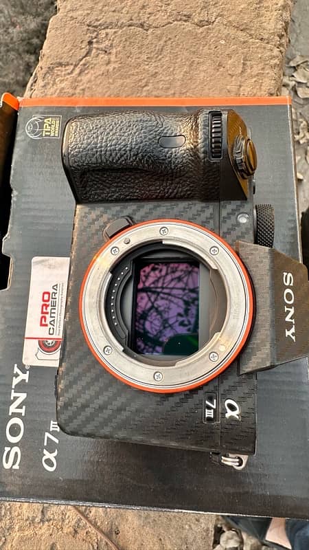 Sony A7iii Body With Box 2