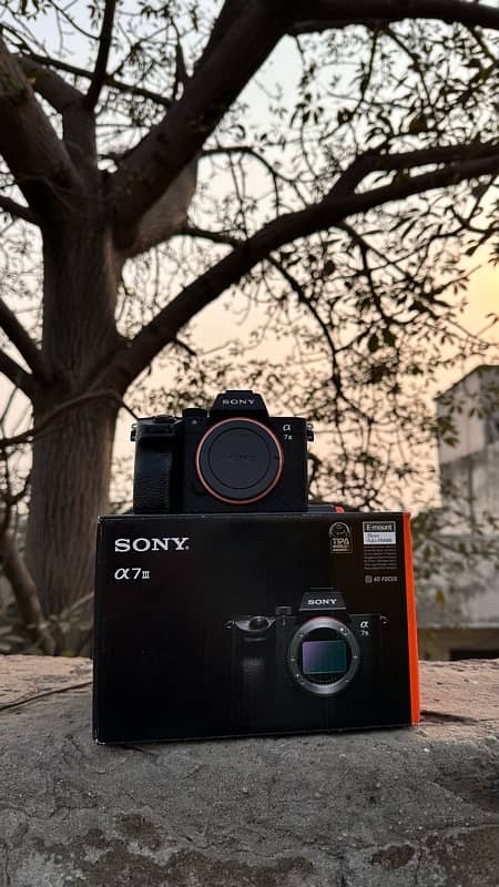 Sony A7iii Body With Box 4