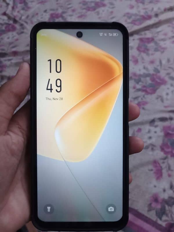 infinix hot 50i pta official approved 6/128gb. complete box saman 0