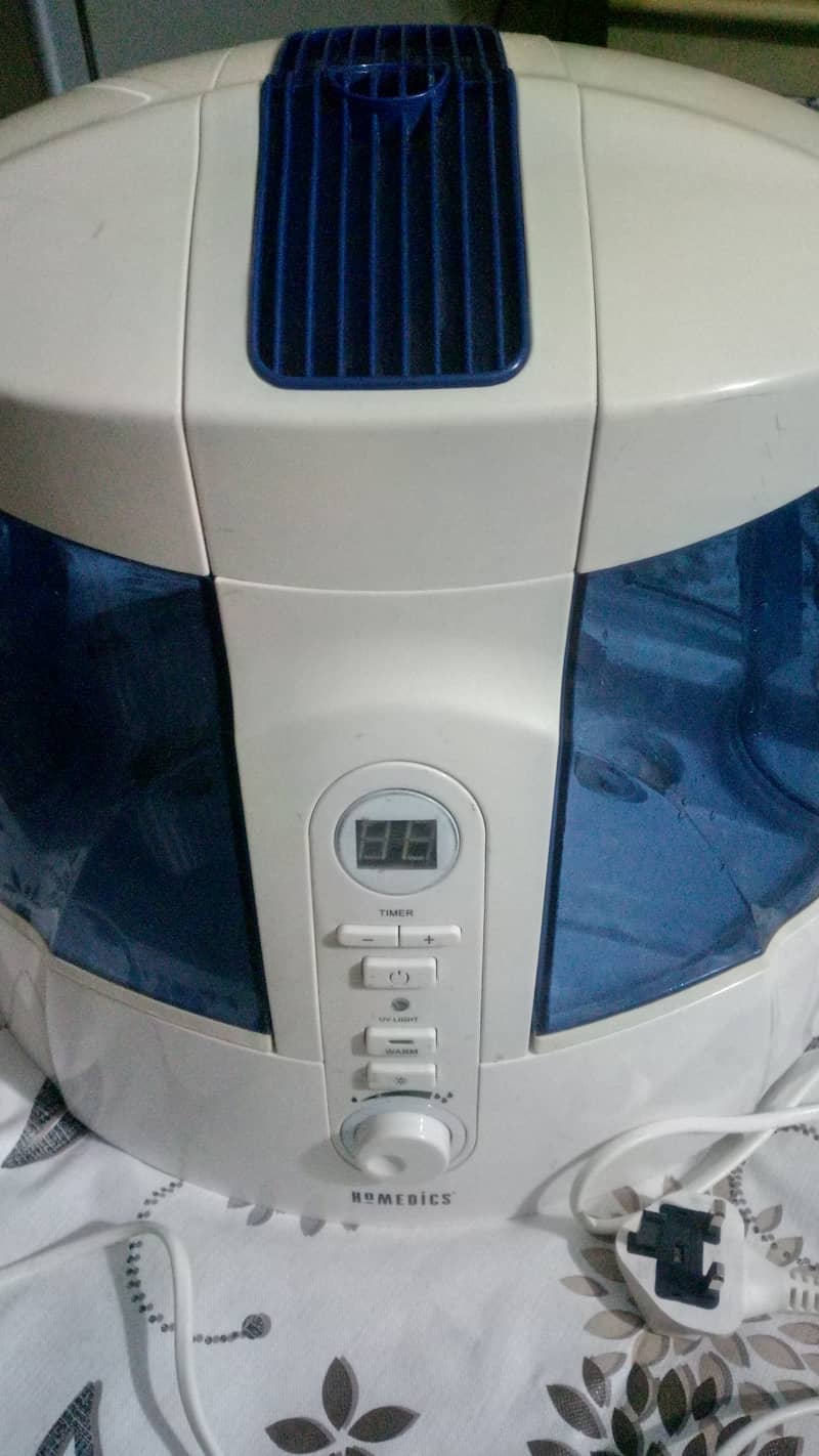 Homedics Dual Tank Humidifier w/ UV Cleaning System 0