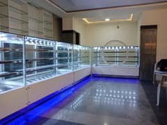 Bakery Counter Display, Cash Counter, Cake Chiller all Bakery display