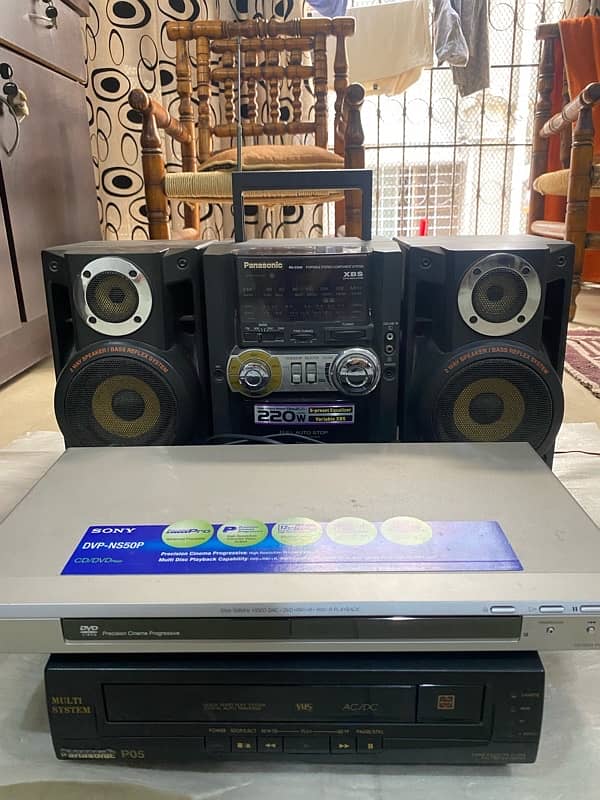 Speakers, VCR and DVD player. Saudi Imported (2005) 2