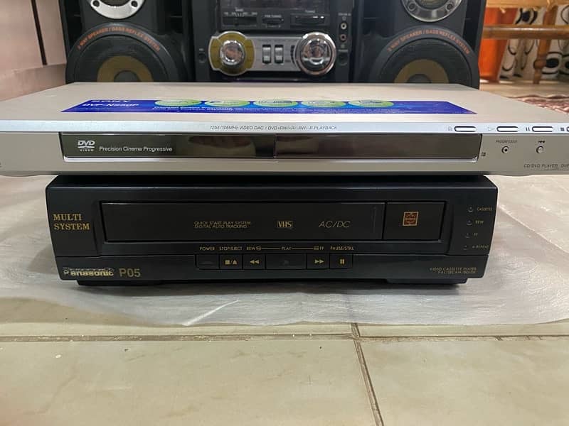 Speakers, VCR and DVD player. Saudi Imported (2005) 5