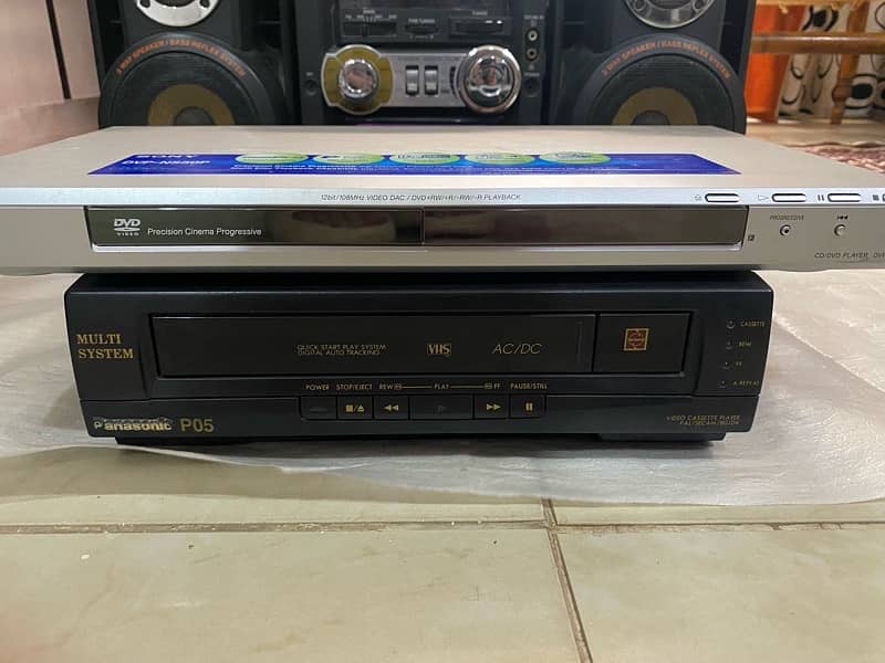 Speakers, VCR and DVD player. Saudi Imported (2005) 7