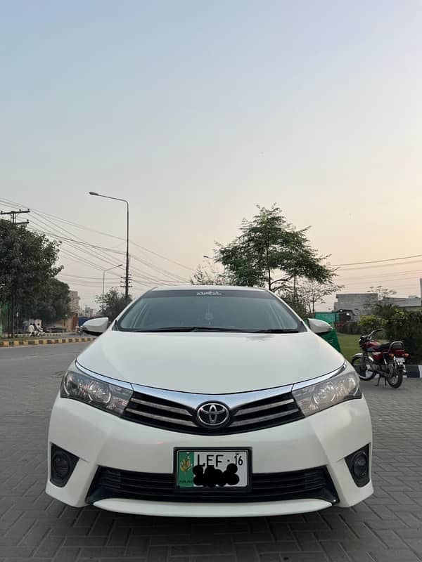 Toyota Corolla GLI 2016 automatic 0