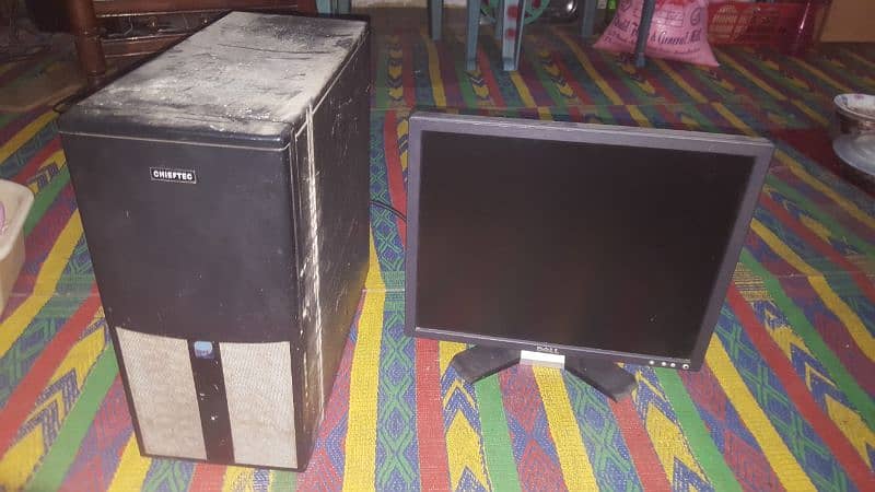 Dell 19" lcd + Intel Core2Duo 0