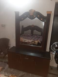 bed with dressing table at reasonable price