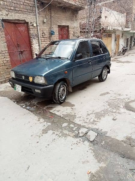 Suzuki Mehran VX 2007 home use car original condition 11