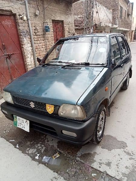 Suzuki Mehran VX 2007 home use car original condition 17