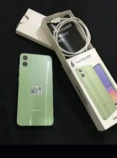 Galaxy A05 4/64 box new condition light green 0