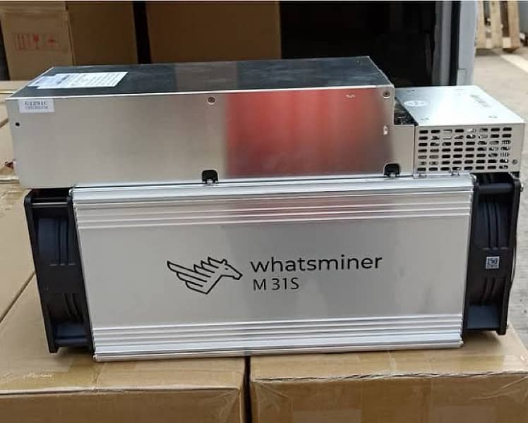 Miner M31S+ available used 82th monthly 150$ to 180$ earning 0