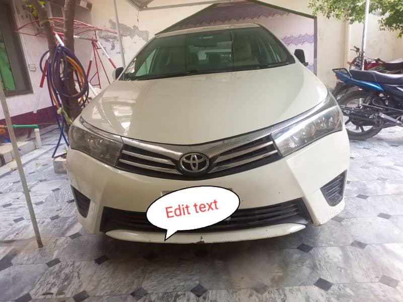 Toyota Corolla XLI 2017 1