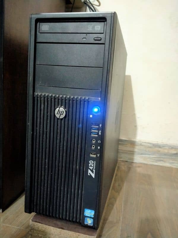 Gaming PC HP Z420 with RX 580 0