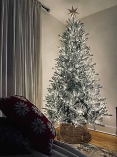 Christmas tree, Artificial green tree 3 to 10 feet, Santa clothes