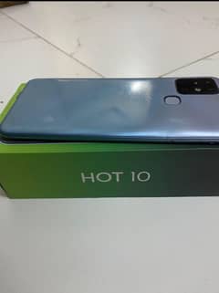 infinix hot 10 with box